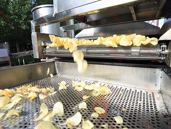 Cliente da linha de produção de batatas fritas Jordan